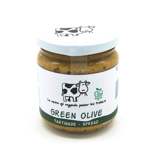 La Vache Tartinade grüne Oliven (Bio)
