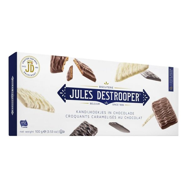 Jules Destrooper feine Kandiskekse in Schokolade