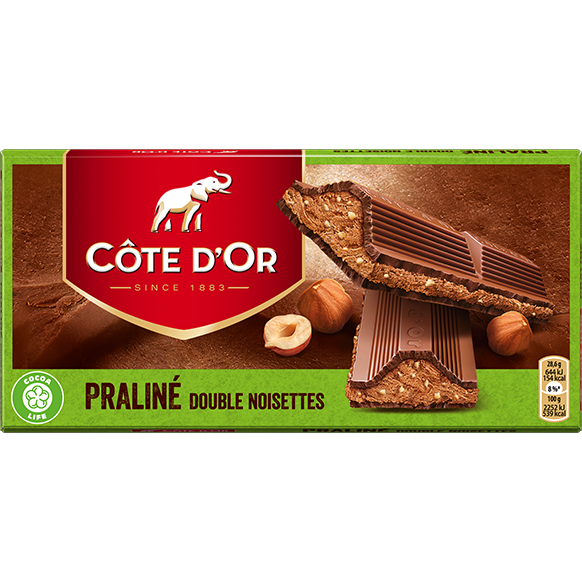 Côte d'Or Praliné Double Noisette (Haselnuss)