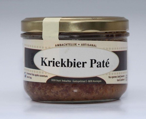 Veurnse Pastete mit Kirschbier (180g)