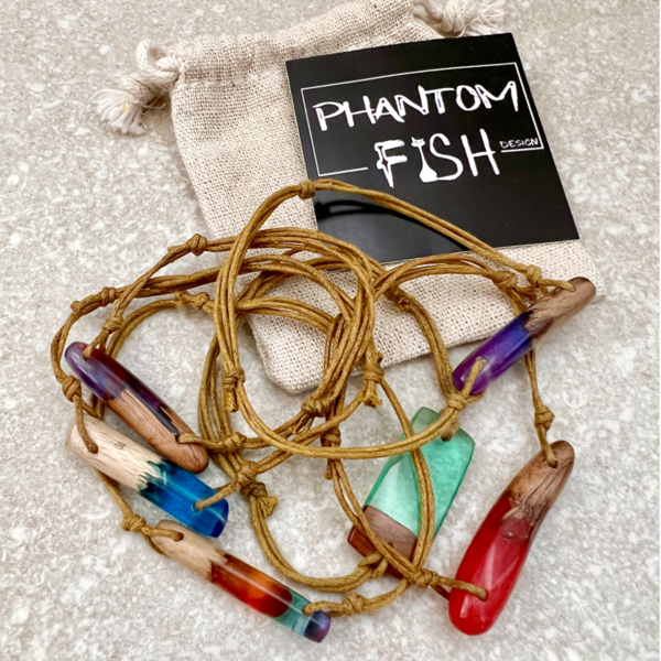 Phantom Fish Design Armband "Starry Night in Krabi"